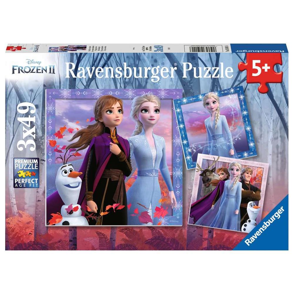 Ravensburger Disney Frozen 2 - 3x 49 piece Jigsaw Puzzles